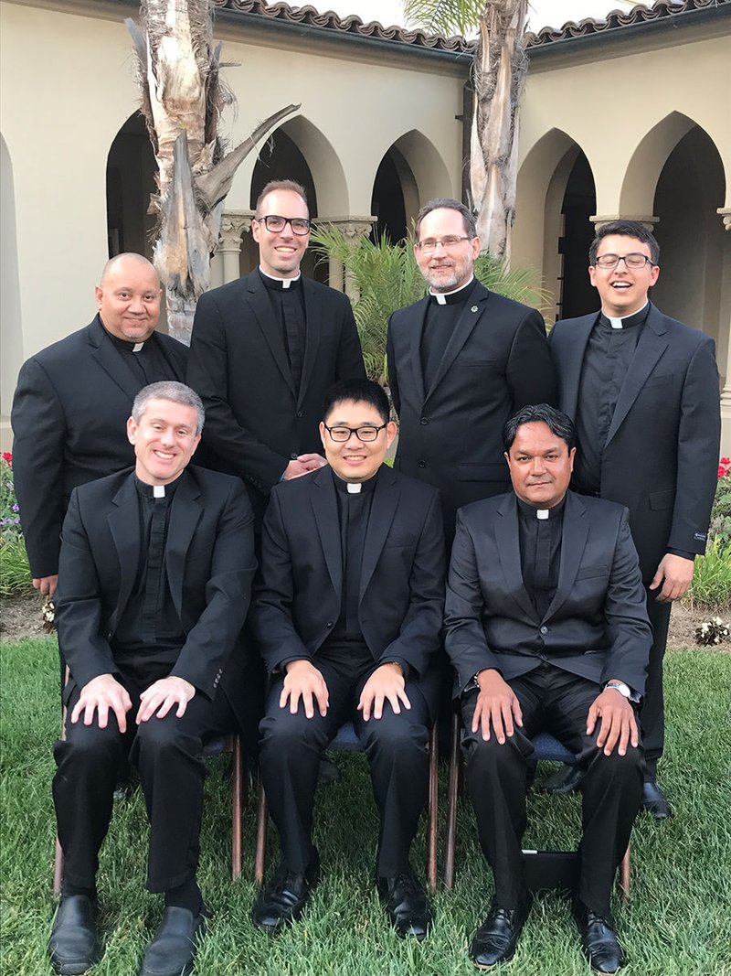 From left: (front seated) Robert Waldeck McGowan