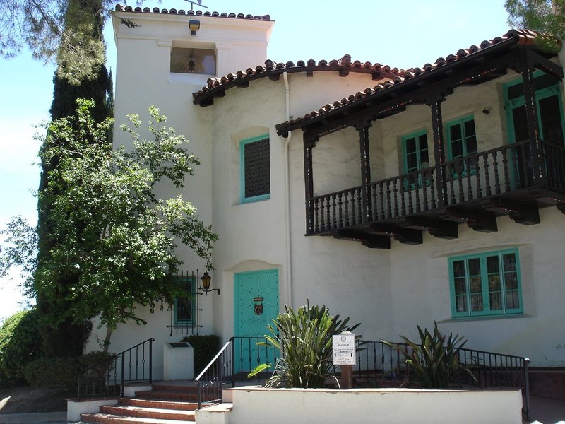 The main house