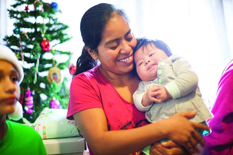 Volunteers are needed to help bring Christmas to hundreds of disadvantaged families in December through the Adopt-A-Family program. (photo/Alexandra Cooper)