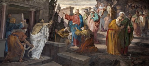 "The Resurrection of Lazarus" from San Giorgio Church in Milan. (SHUTTERSTOCK)