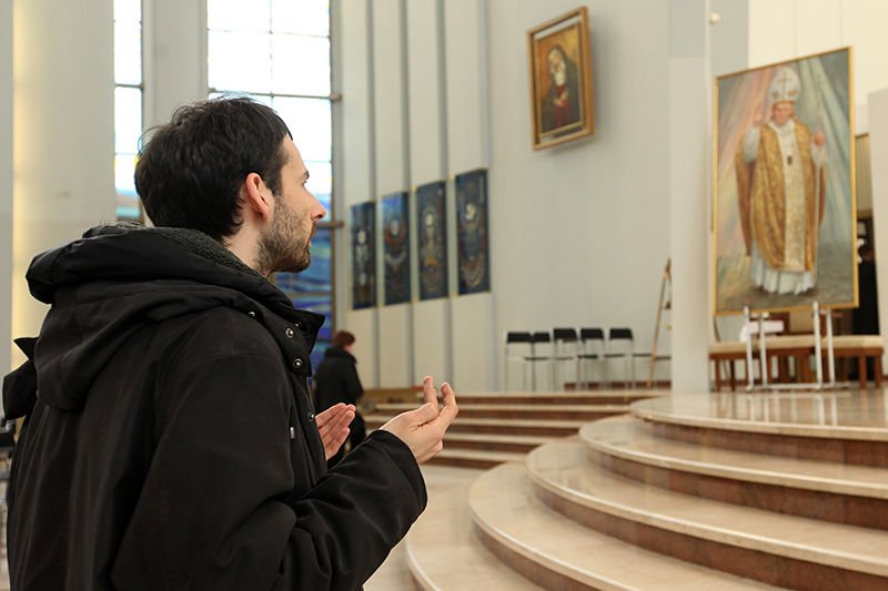The Divine Mercy Basilica dedicated to Divine Mercy devotion and the resting place of St. Faustina Kowalska in Krakow.