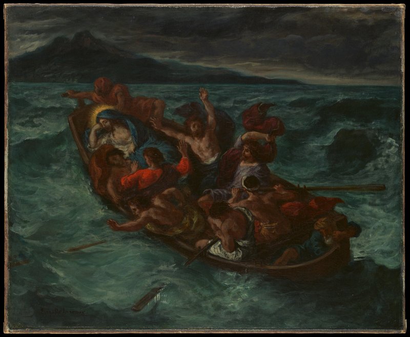 "Christ Asleep during the Tempest