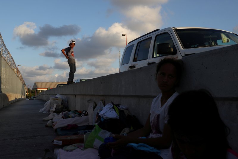 A Honduran family near Brownsville
