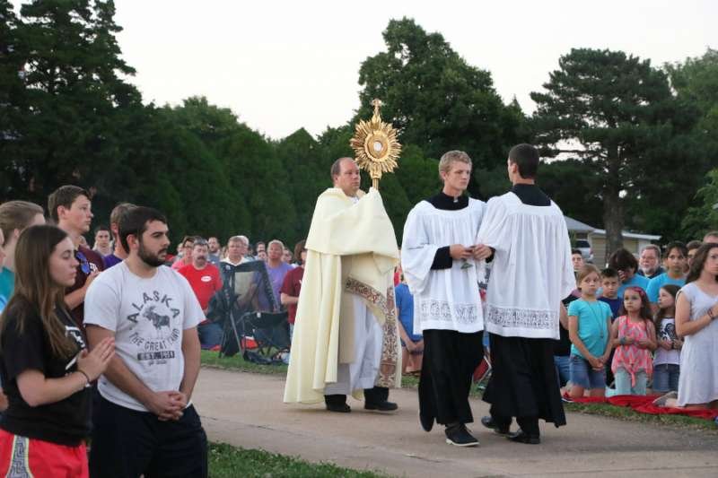 Adoration Under the Stars at St. Joseph Catholic Church