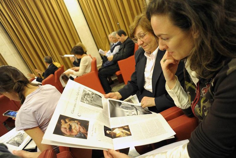 Women look at "Women-Church-World