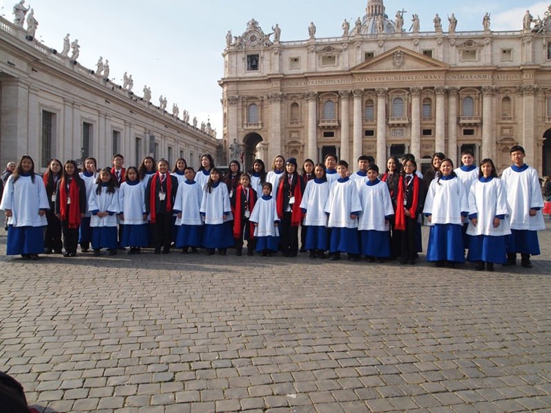 choirs at vatican 2015