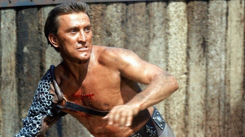 Kirk Douglas as Spartacus in 1960.