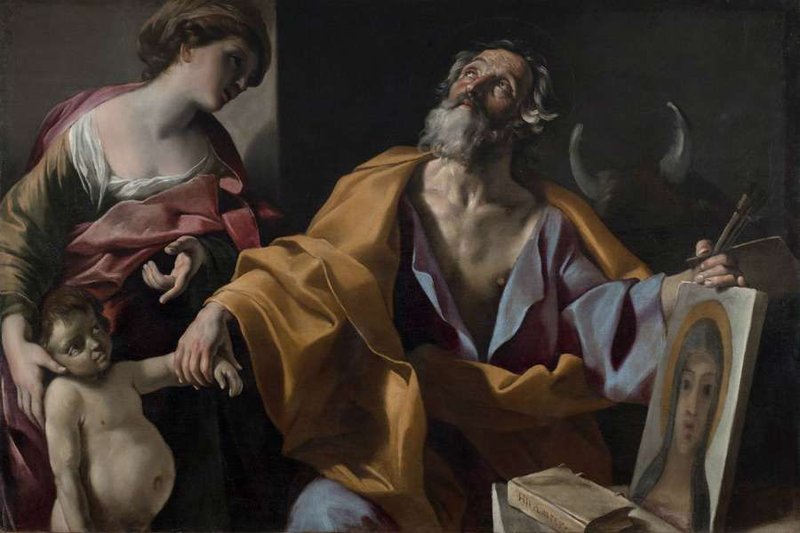 Giovanni Lanfranco's Saint Luke Healing the Dropsical Child c.1625 detail/CNA)