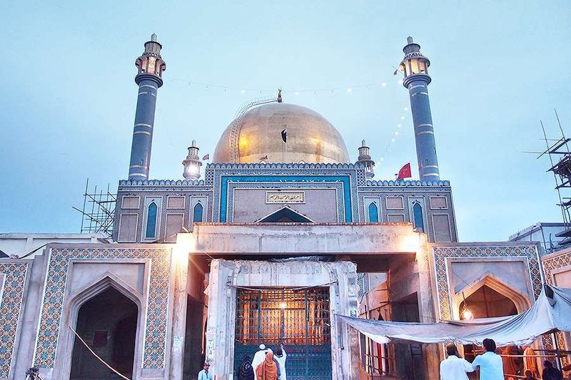 The Sufi Shrine of Lal Shahbaz Qalandar in Sehwan