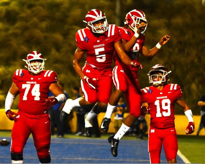 PHOTO COURTESY MATER DEI FOOTBALL TWITTER.