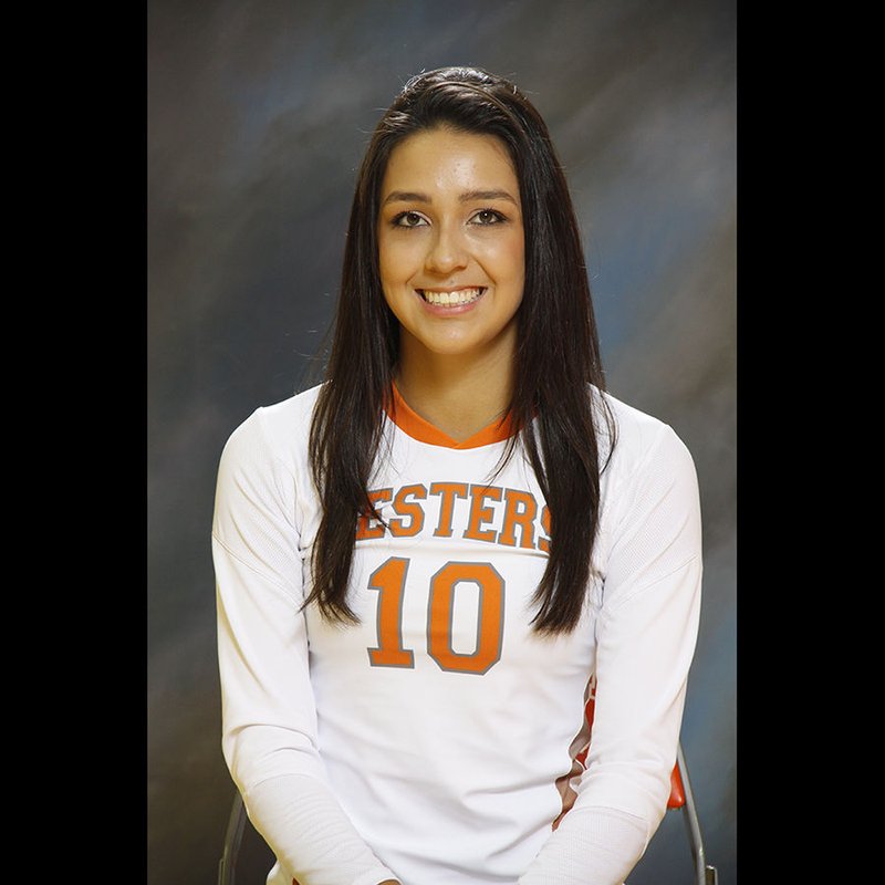 St. Joseph/Lakewood senior setter Alexa Gallegos was the 2016 Player of the Year in Division 3 for the Jesters’ CIF champions.