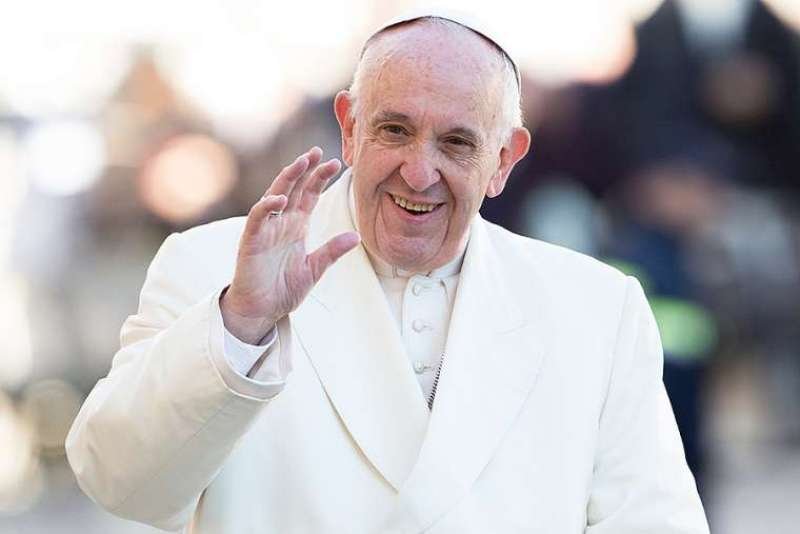 Pope Francis at the general audience in St. Peter's Square on Nov. 8