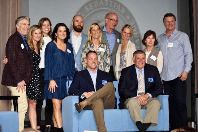 Supporters of the St. Sebastian Sports Project gather at the 11th annual Mulligan event earlier this month. (PHOTO COURTESY SSSP)