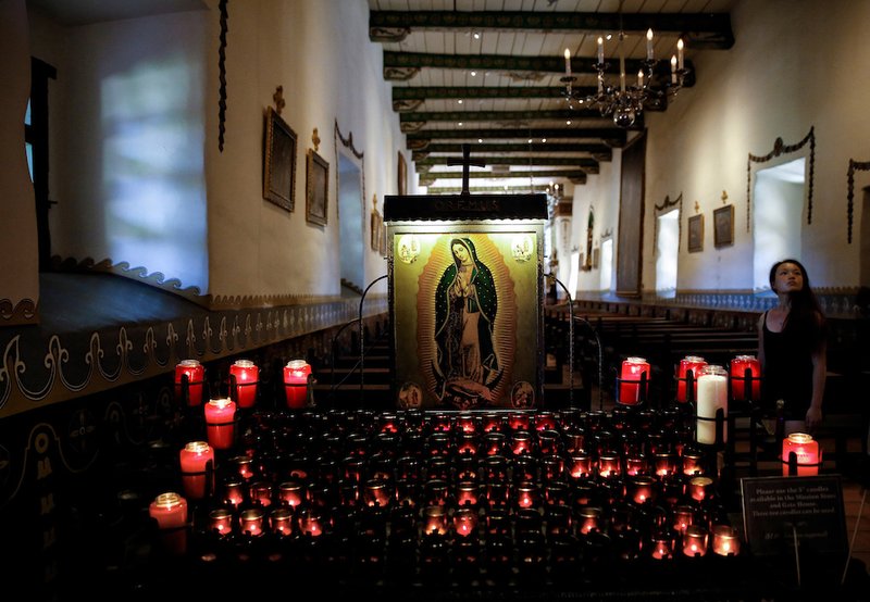 The Serra Chapel at Mission San Juan Capistrano in San Juan Capistrano