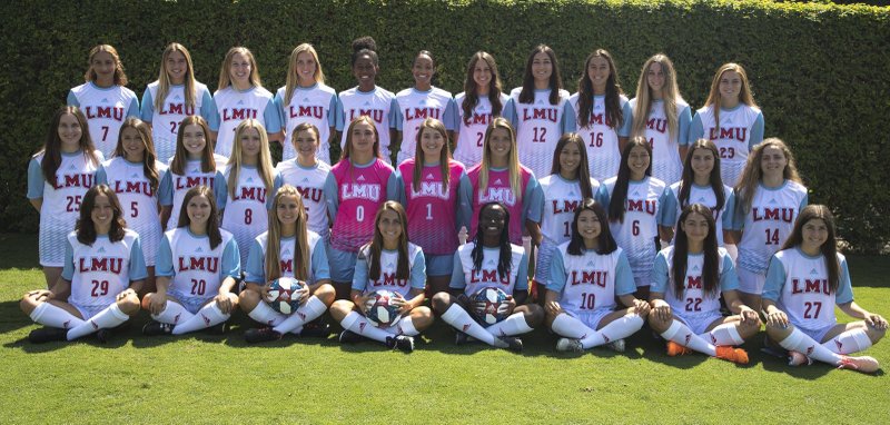 LMU’s women’s soccer team opens its season Aug. 16 with an exhibition match at UCLA. (LMU ATHLETICS)