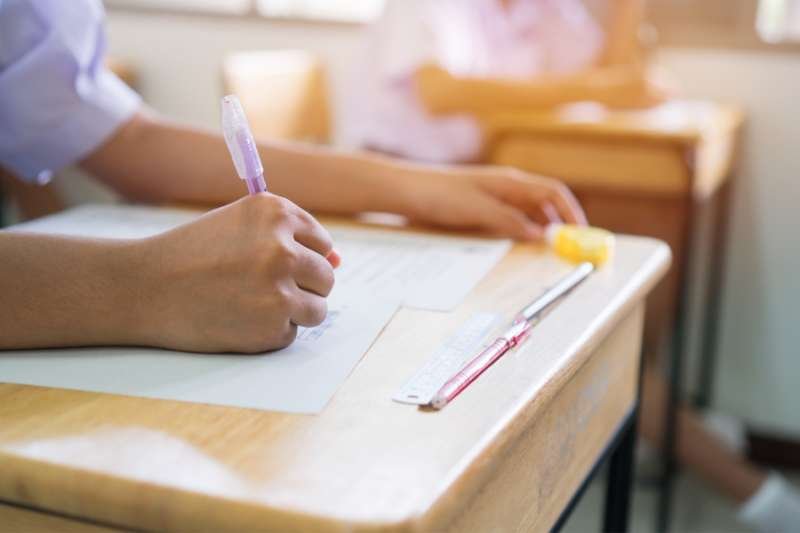 Students taking a test. Credit: smolaw/Shutterstock