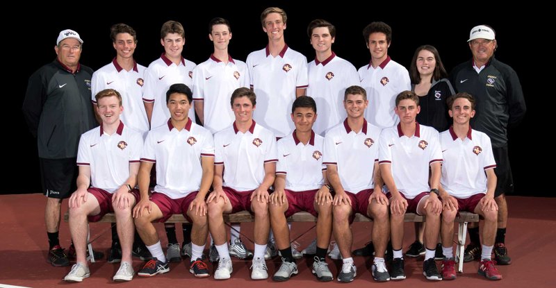 J.Serra varsity tennis team. Photo courtesy jserra.org.