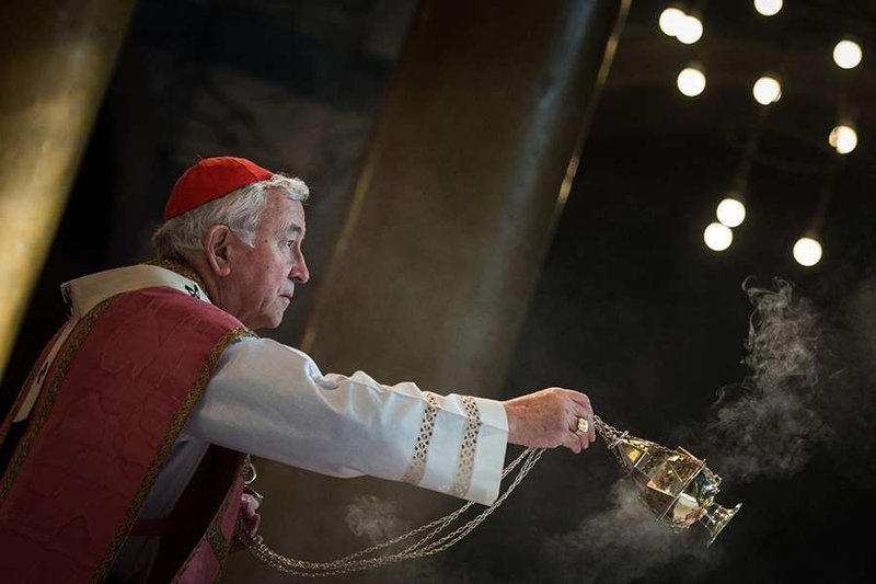 Cardinal Vincent Nichols celebrates Mass for London terror attack victims on March 26/CNA