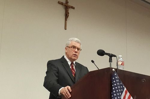 Alan Sears speaks at the Catholics in the Public Square Conference in Phoenix