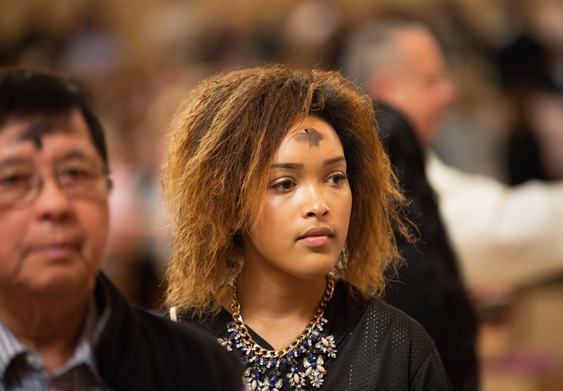 Ash Wednesday Lent ashes