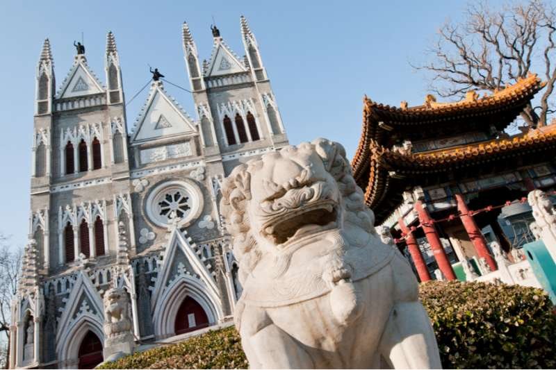 Catholic Church of the Saviour also called Xishiku Church or Beitang in Xicheng District