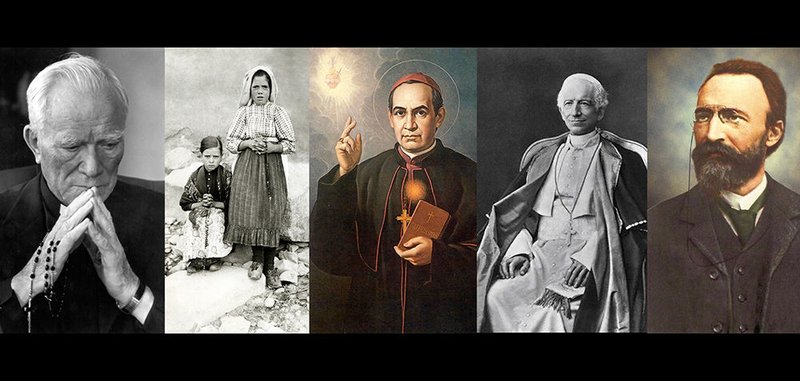 From left: Father Patrick Peyton