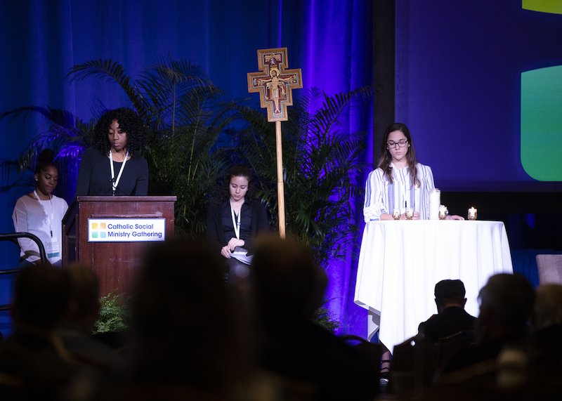 The names of migrants who died on their journey to the U.S. are read Feb. 4