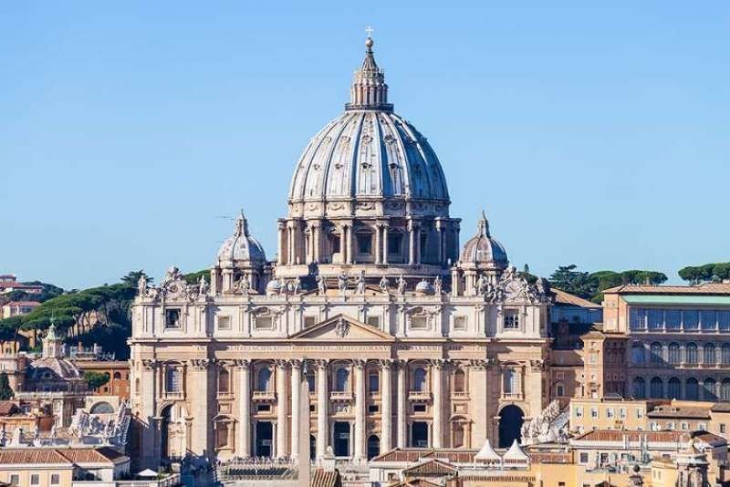 St. Peter's Basilica. Credit: vvo/Shutterstock.