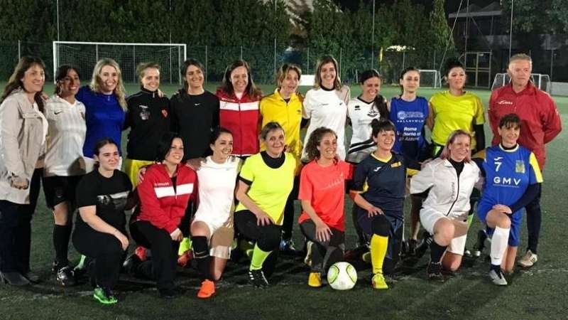 The Vatican City women's football team. Credit: Vatican Media.