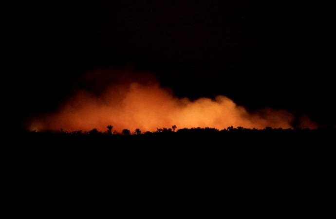 Smoke near Humaita