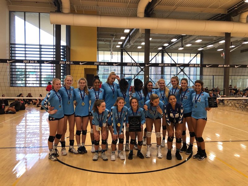Marymount at the Nike Tournament of Champions (PHOTO COURTESY MARYMOUNT ATHLETICS TWITTER)