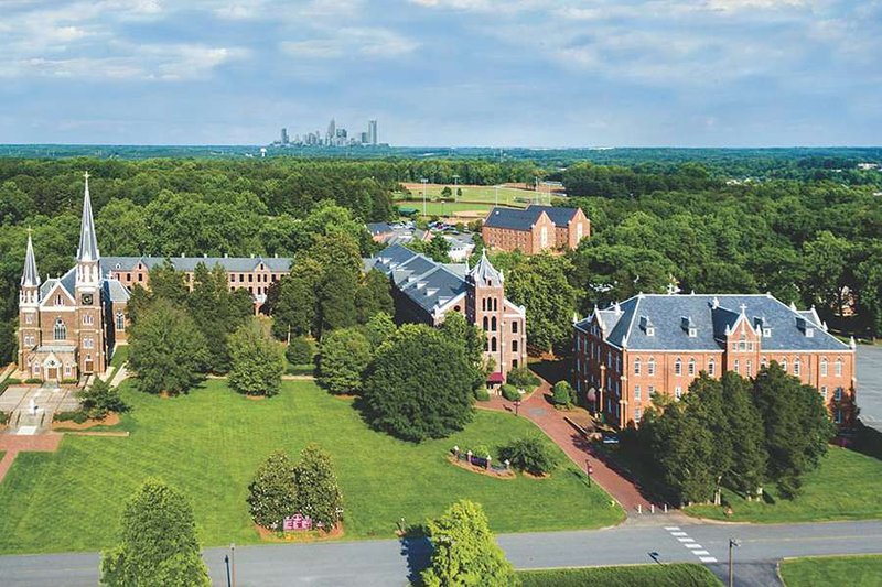 Campus of Belmont Abbey College (Courtesy of Belmont Abbey College)