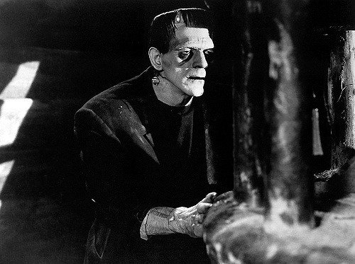 Boris Karloff as Frankenstein in the 1931 film. (FLICKR)