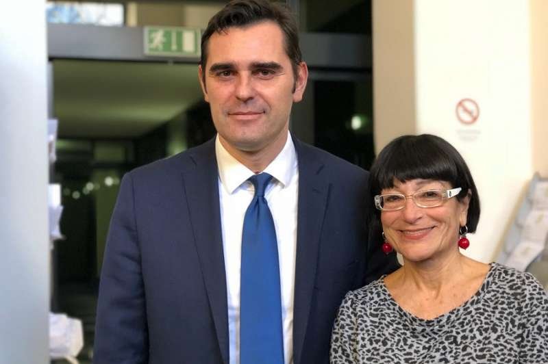 Alessandro Gisotti and Romilda Ferrauto spoke to journalists in the Holy See Press Office Jan. 11