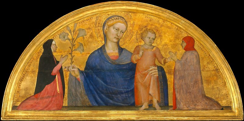 "Madonna and Child with Donors