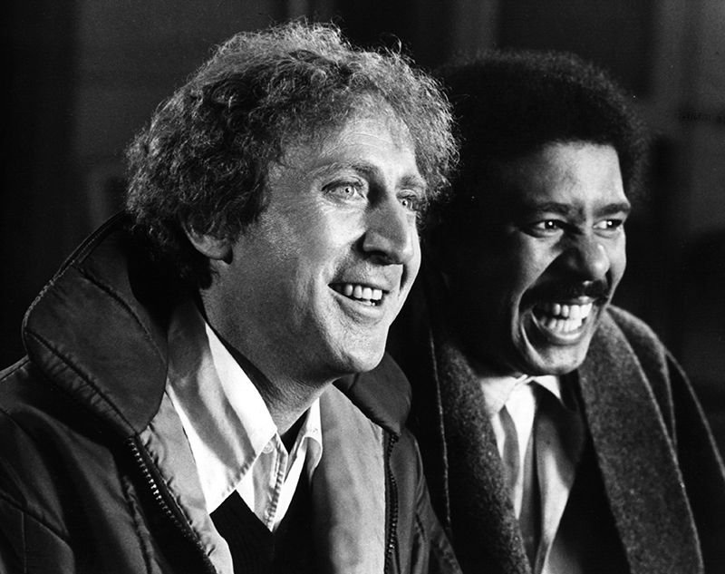 Gene Wilder stars with Richard Pryor in “Silver Streak” (1976). Wilder died Aug. 29 due to complications of Alzheimer’s disease. He was 83. (Hulton Archive/Getty Images)