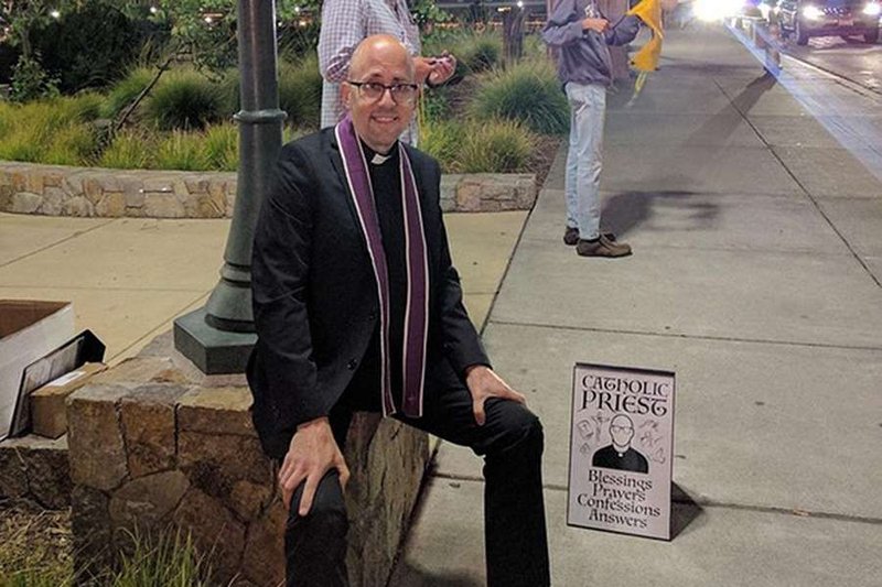 Fr. David Jenuwine. Credit: Dominic Figueroa / SPSE Napa.