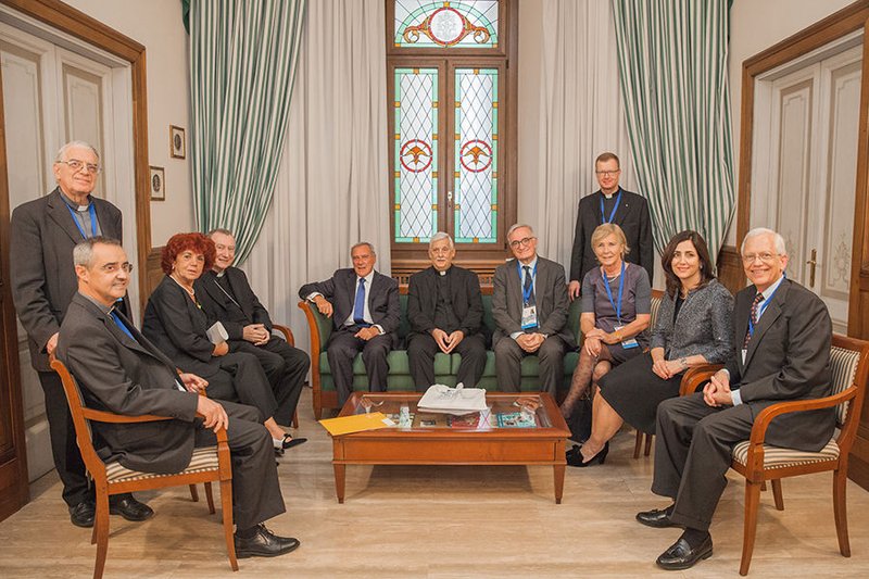 The keynote speakers at “Child Dignity in the Digital World” World Congress at the Pontifical Gregorian University in Rome