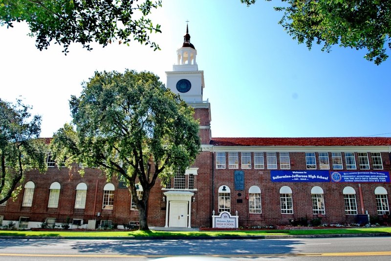 The Bellarmine-Jefferson campus that will be the new home of St. John Paul II STEM Academy. (bell-jeff.net)
