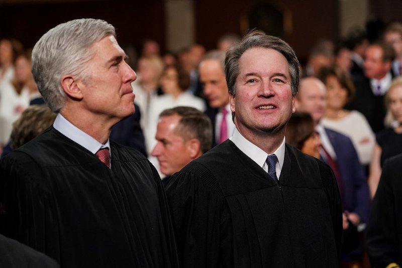U.S. Supreme Court justices Neil Gorsuch
