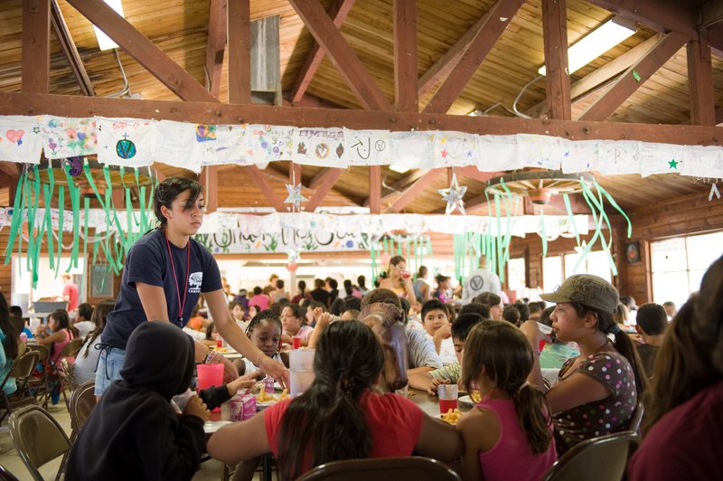The dining hall