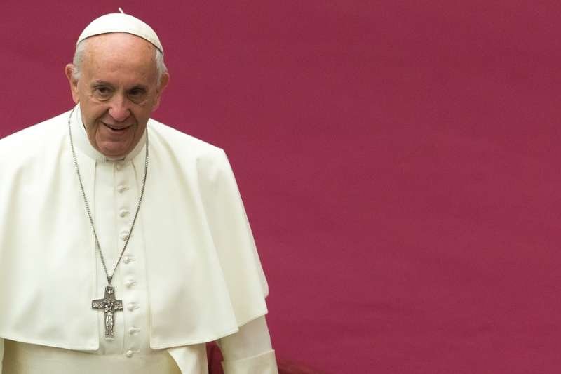 Pope Francis in the Paul VI Hall Dec. 6