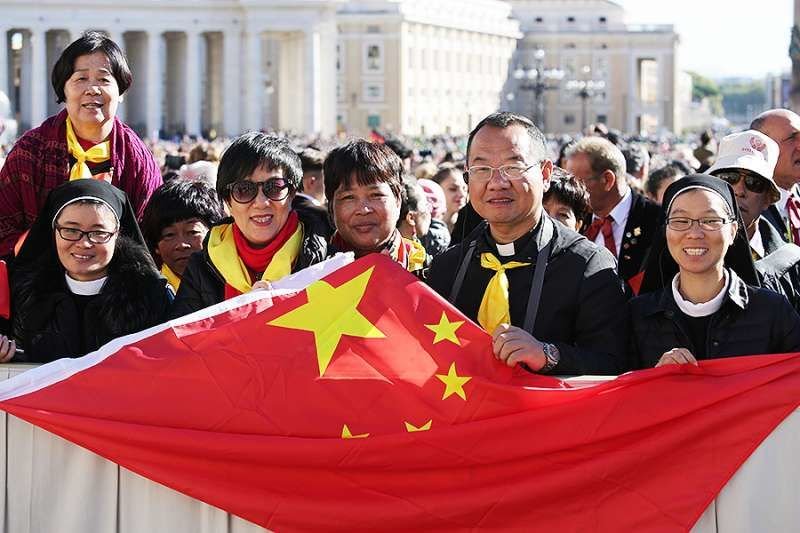 Chinese pilgrims attend the General Audience in St. Peter's Square