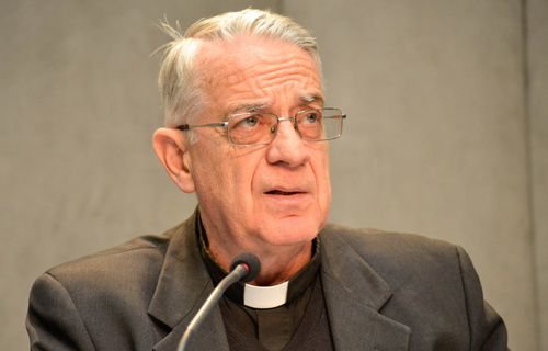 Vatican spokesman Fr. Federico Lombardi. Credit: Daniel Iba√±ez/CNA.