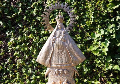 The replica statue of Our Lady of Charity of El Cobre