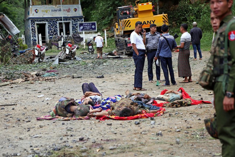 Bodies of victims
