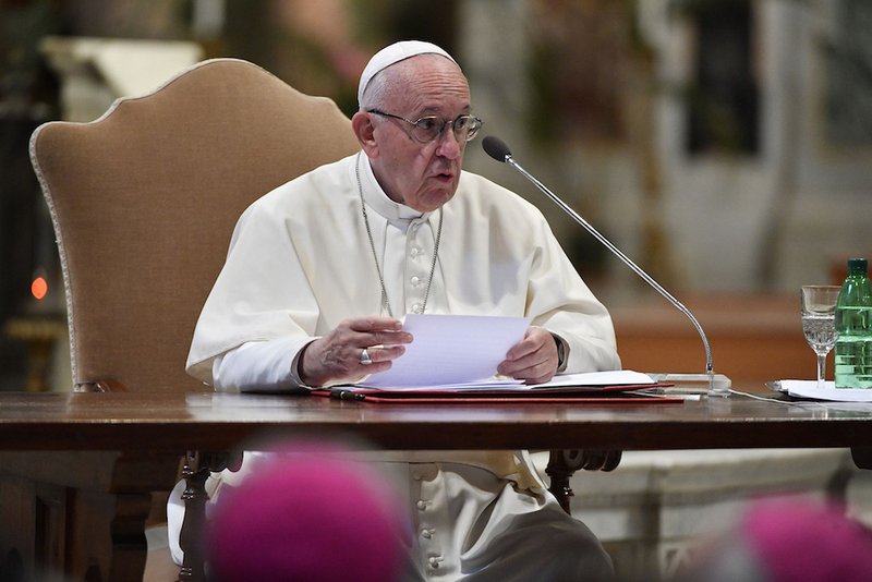 Pope Francis calls for improved marriage preparation, support for newlyweds and outreach to unmarried couples during a meeting Sept. 27 at Rome's Basilica of St. John Lateran with priests, permanent deacons and married couples involved in diocesan and parish programs promoting marriage and family life. (CNS photo/Vatican Media) […]