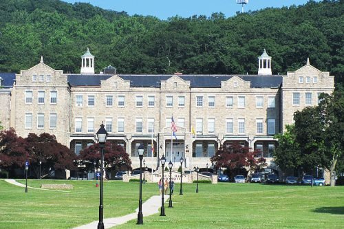 Bradley Hall at Mount St. Mary's University.
