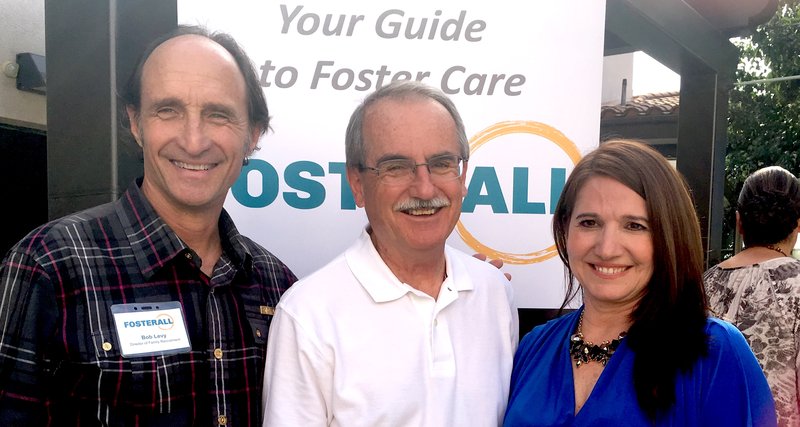 From left: Director of Family Recruitment Bob Levy