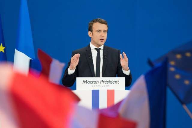 Emmanuel Macron (Credit:Frederic Legrand COMEO/Shutterstock/CNA)